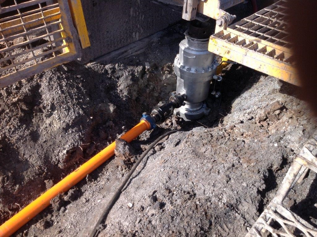 Annular Diverter on Rig